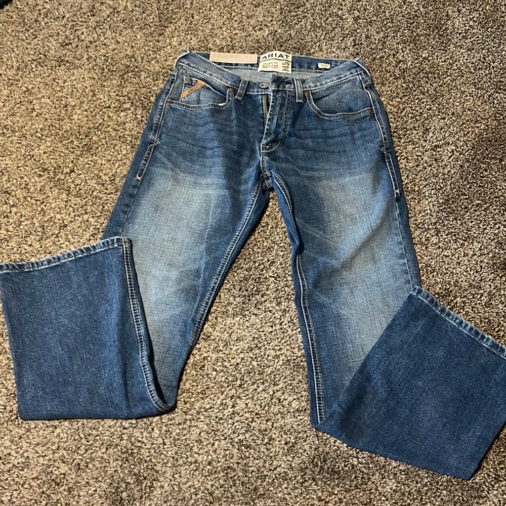 Mens Ariat Boot Cut Jeans